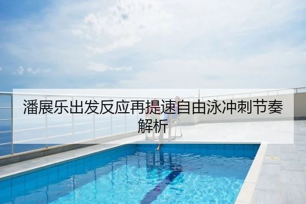 潘展乐出发反应再提速自由泳冲刺节奏解析